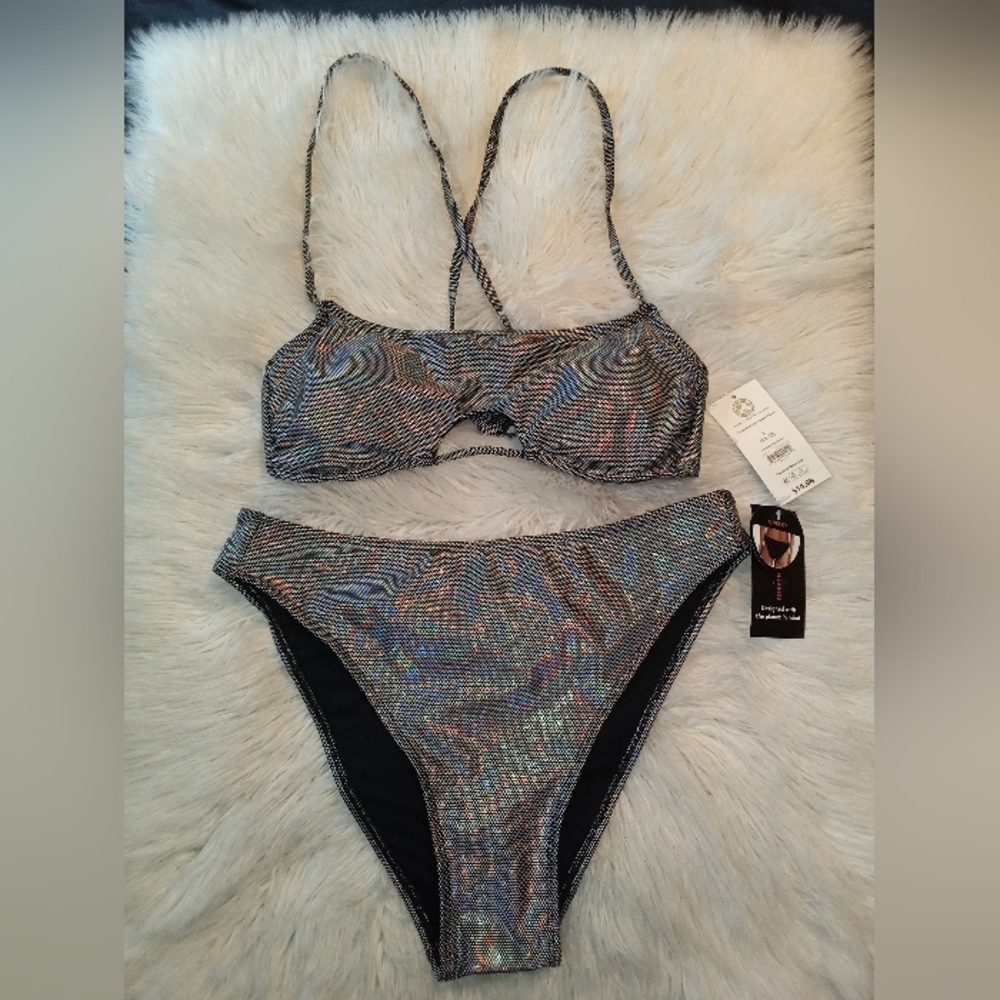 Multicolor Bikini Set